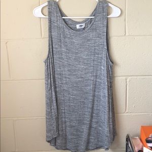 Gray Sleeveless Old Navy Tank Top